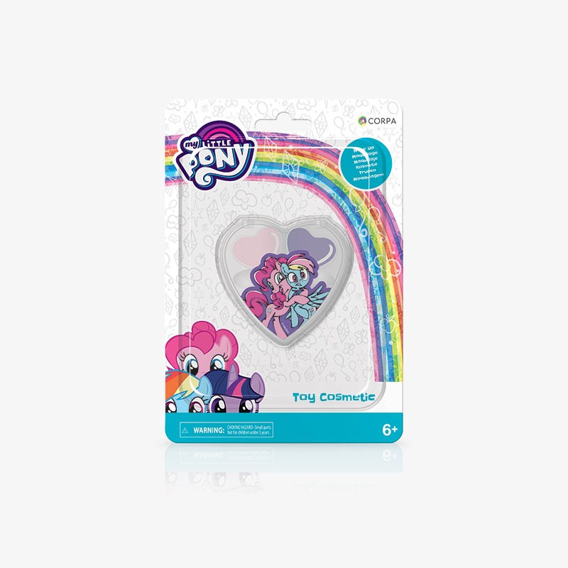 Pupa corazón y labial + mini pupa My Little Pony - Imagen 2