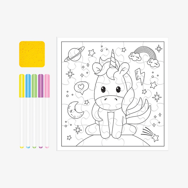 Rompecabezas para colorear Magical World - Imagen 2