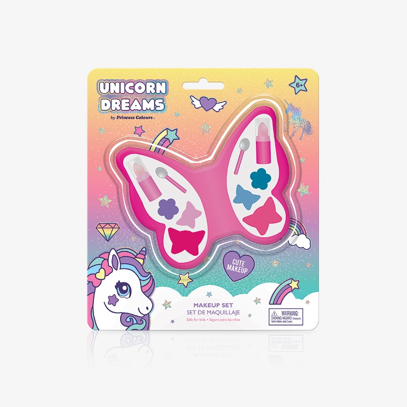 Set de maquillaje mariposa Unicorn Dreams
