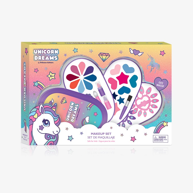 Pupa desplegable triple Unicorn Dreams