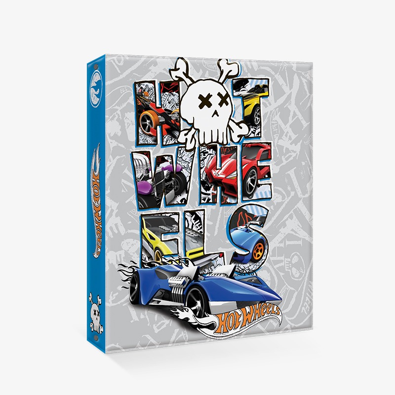 Carpeta 3 anillos PVC Hot Wheels - Imagen 2