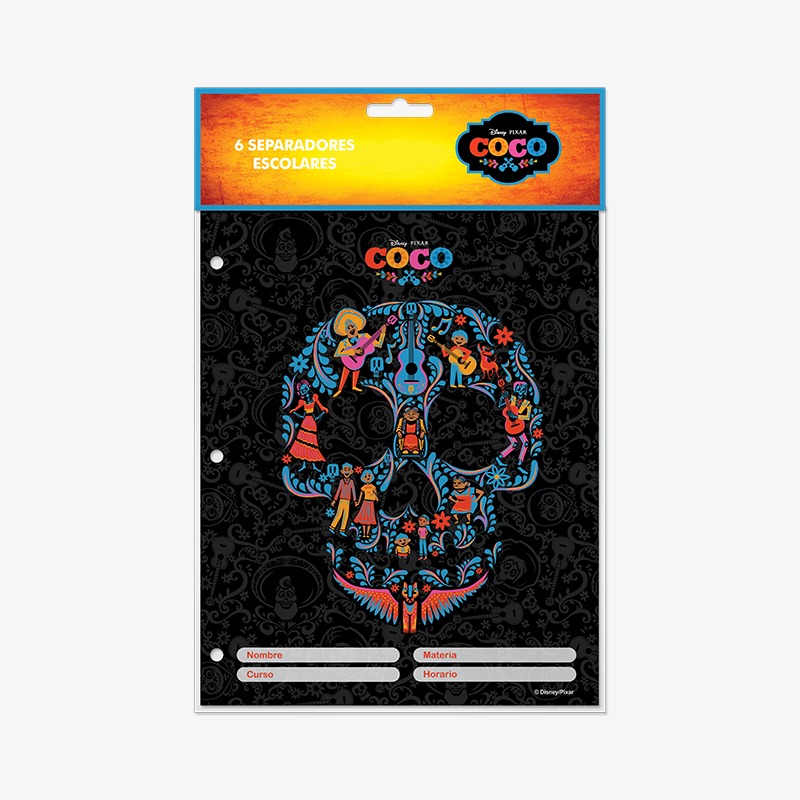 Separadores N°3 x 6 hojas Coco
