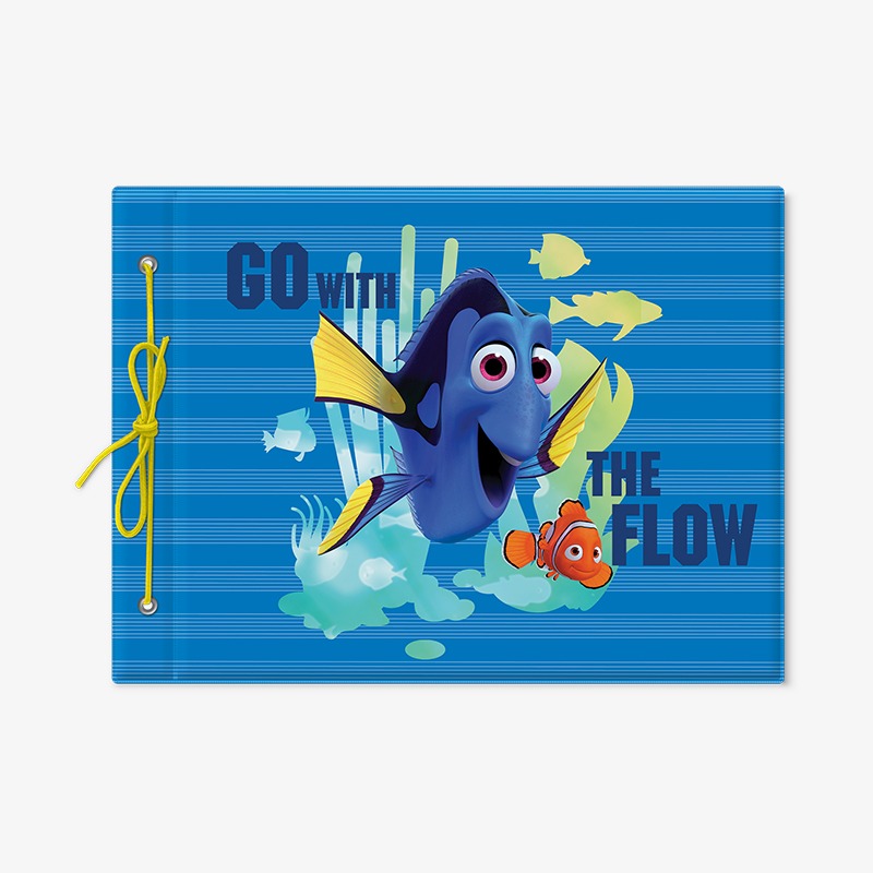 Carpeta con cordón N°5 PVC Finding Dory