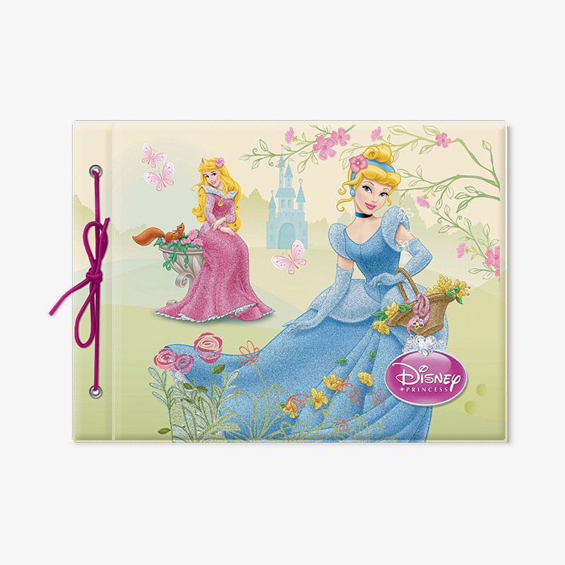 Carpeta con cordón N°5 PVC Princesas - Imagen 2
