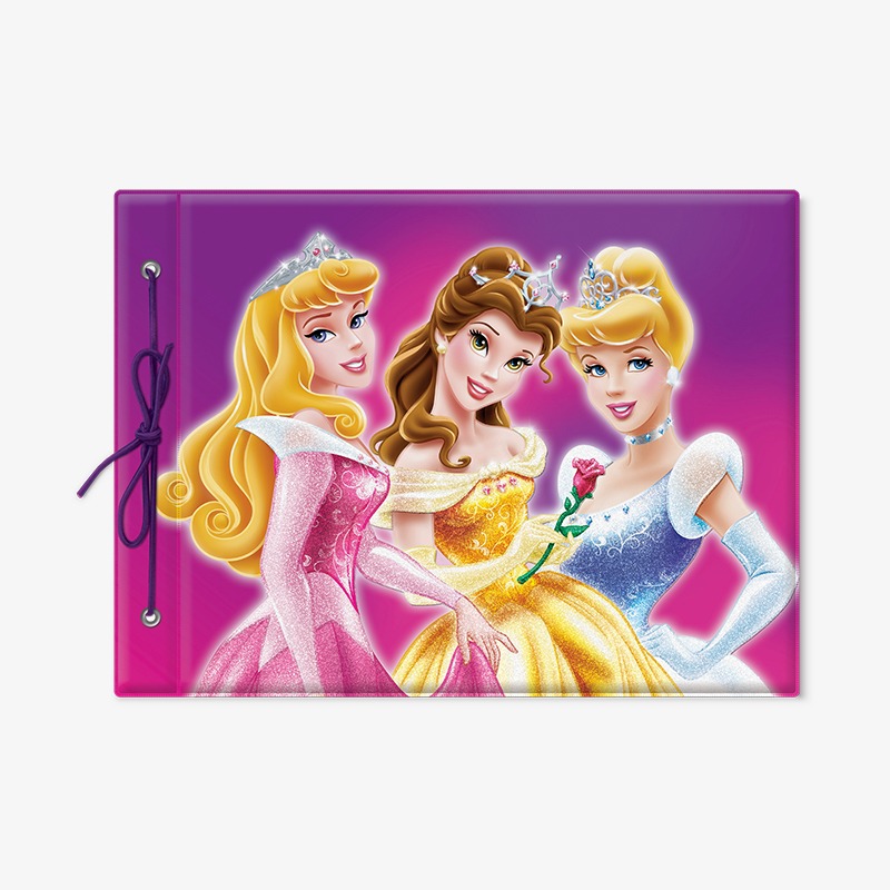 Carpeta con cordón N°5 PVC Princesas - Imagen 3