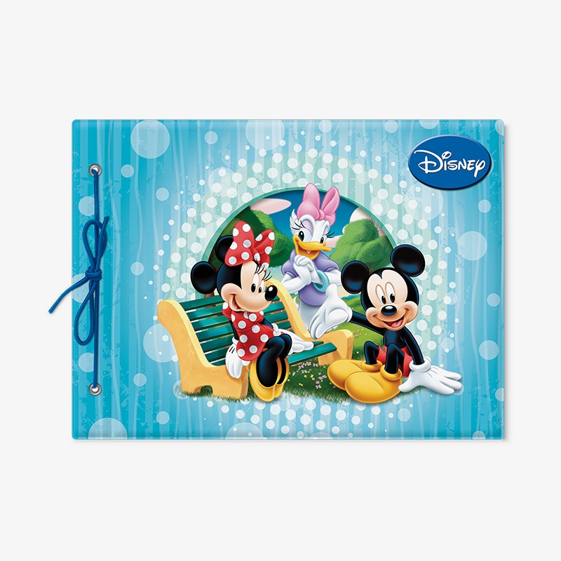 Carpeta con cordón N°5 PVC Mickey Clubhouse