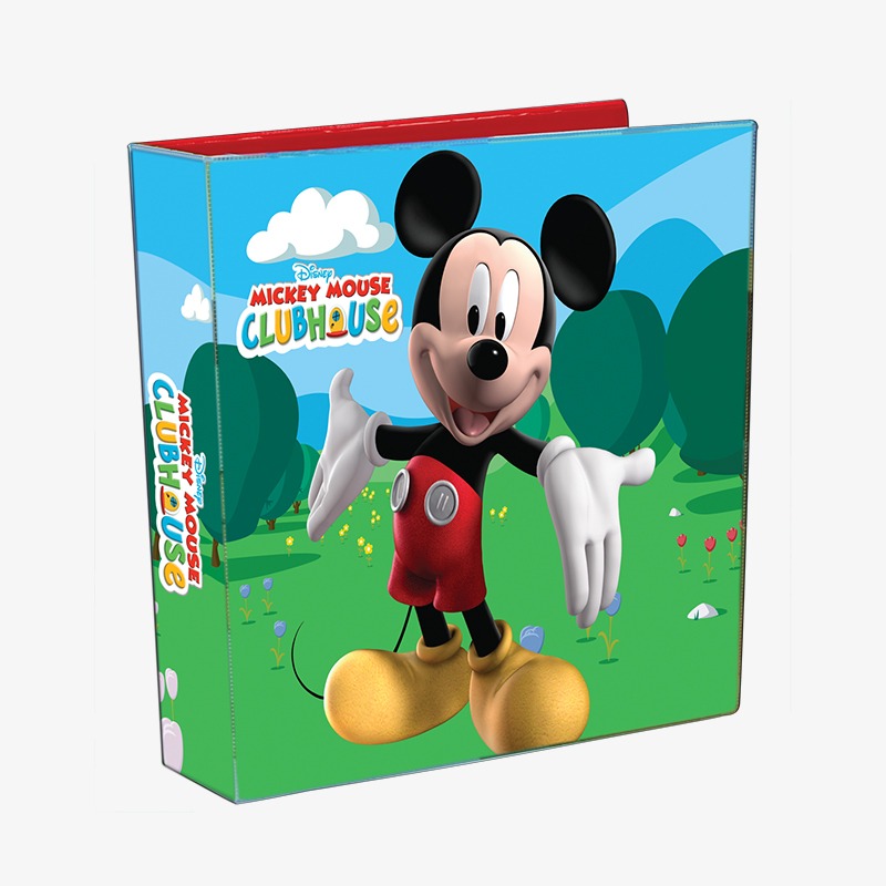 Carpeta 3 anillos PVC Mickey Clubhouse
