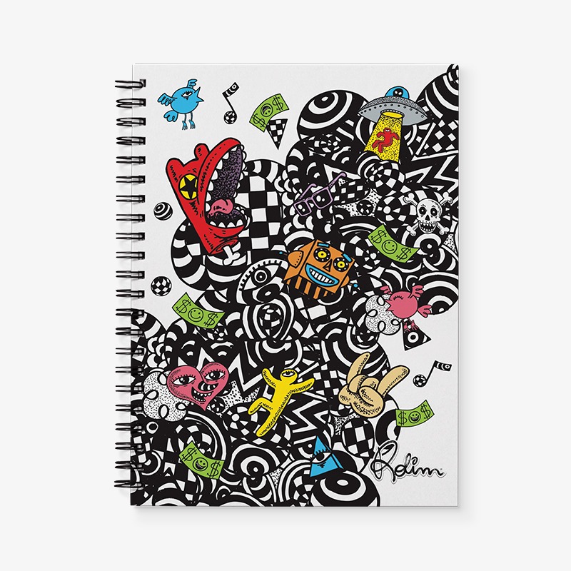 Cuaderno universitario tapa dura 96H. Rolim