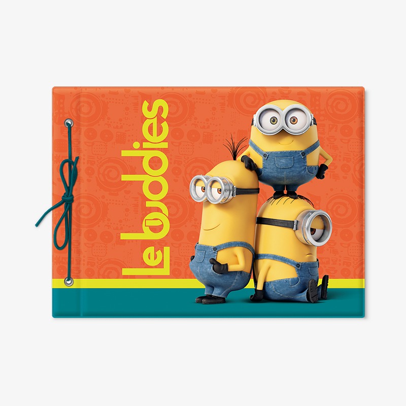 Carpeta con cordón N°5 PVC Minions - Imagen 3