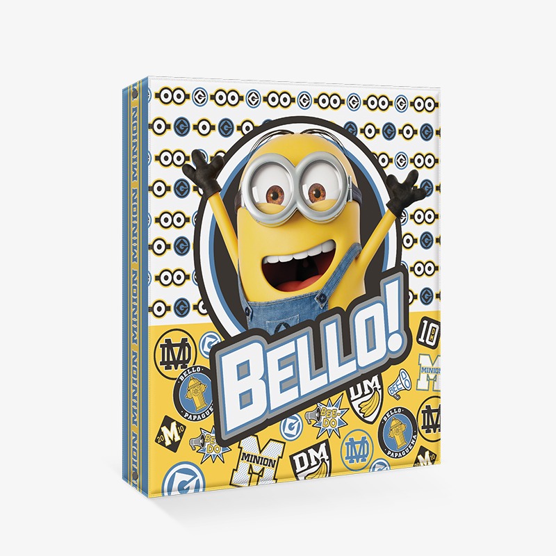 Carpeta 3 anillos PVC Minions
