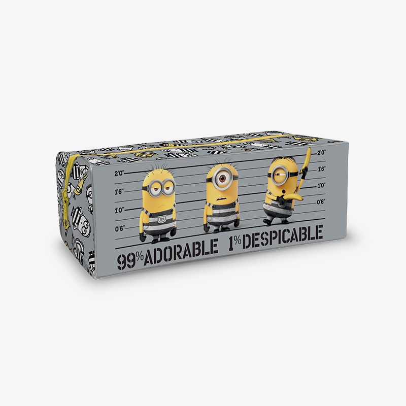 Canopla cuadrada PVC Minions