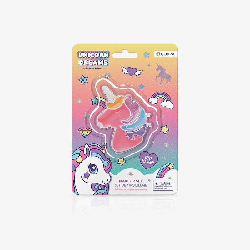 Set de maquillaje unicornio cristal Unicorn Dreams