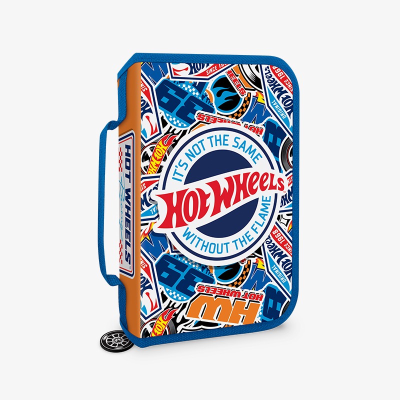 Canopla desplegable con cierre PVC con efecto Hot Wheels