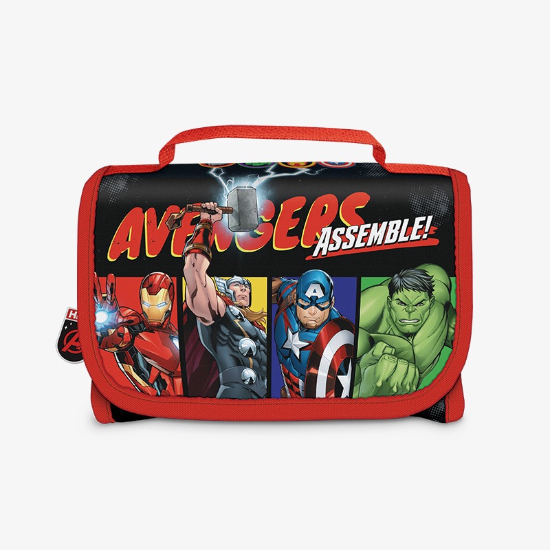 Canopla rectangular desplegable tela Avengers
