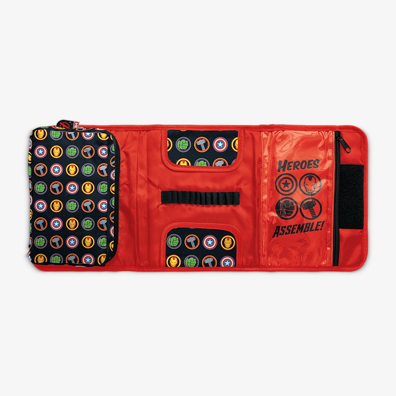 Canopla rectangular desplegable tela Avengers - Imagen 2