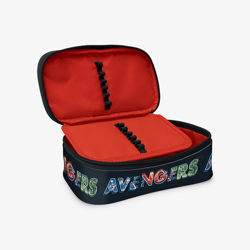 Canopla rectangular con solapa mediana tela Avengers - Imagen 2
