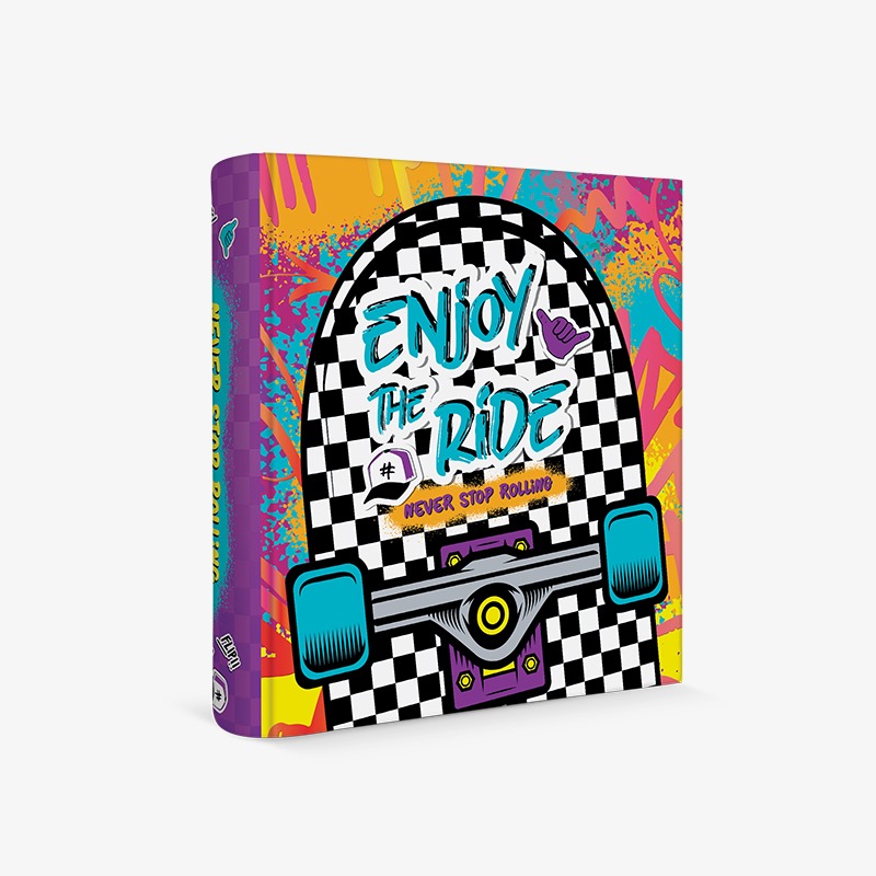 Carpeta 3 anillos cartoné Enjoy the Ride