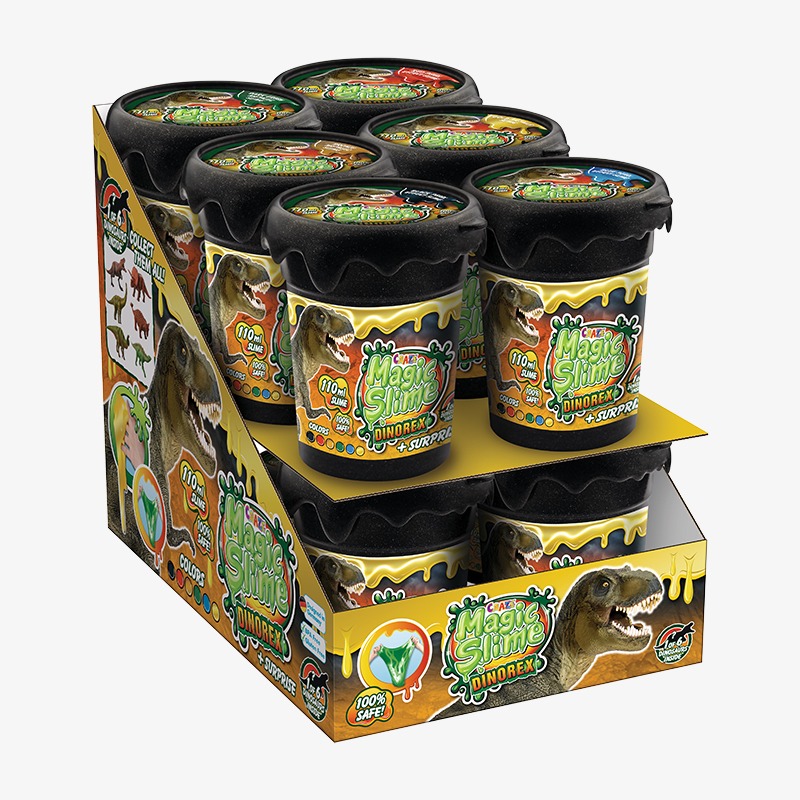 Magic Slime - Surprise dino x 12U.