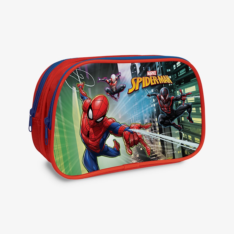 Canopla doble cierre tela Spider-man