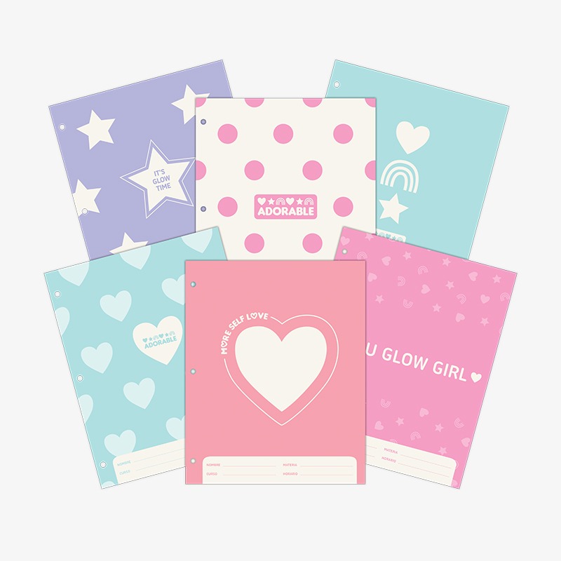 Separadores N°3 x 6 hojas Adorable - Imagen 2