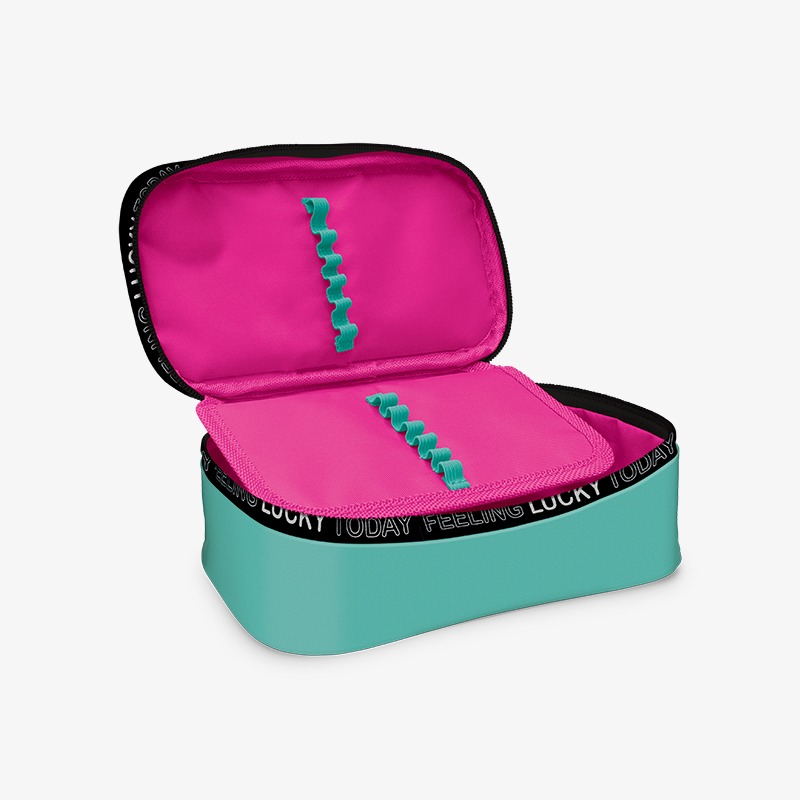 Canopla rectangular con solapa mediana tela Lucky Charm - Imagen 2