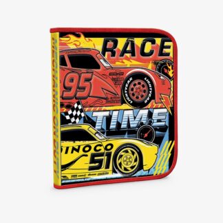 Canopla 1 piso con bolsillo PVC con relieve Cars