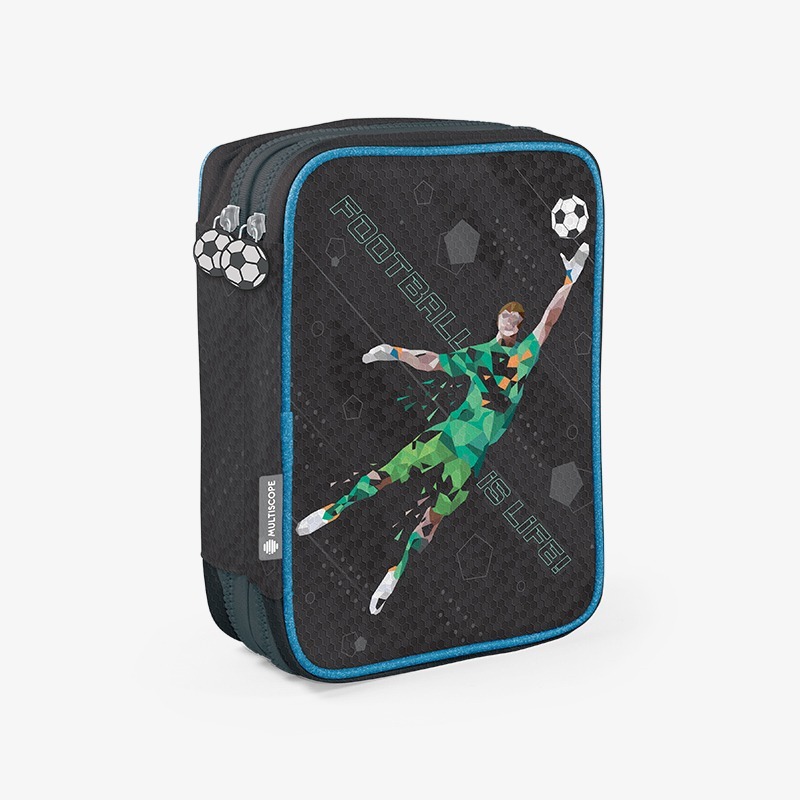 Canopla box 2 pisos jumbo PVC con efecto Football is Life