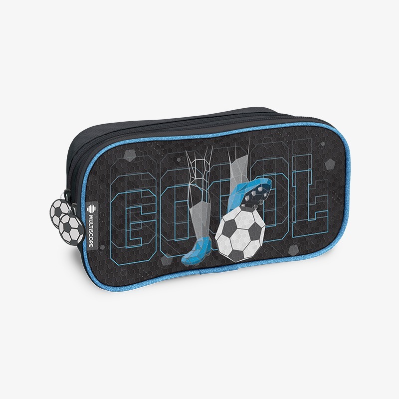 Canopla rectangular doble cierre PVC con efecto Football is Life