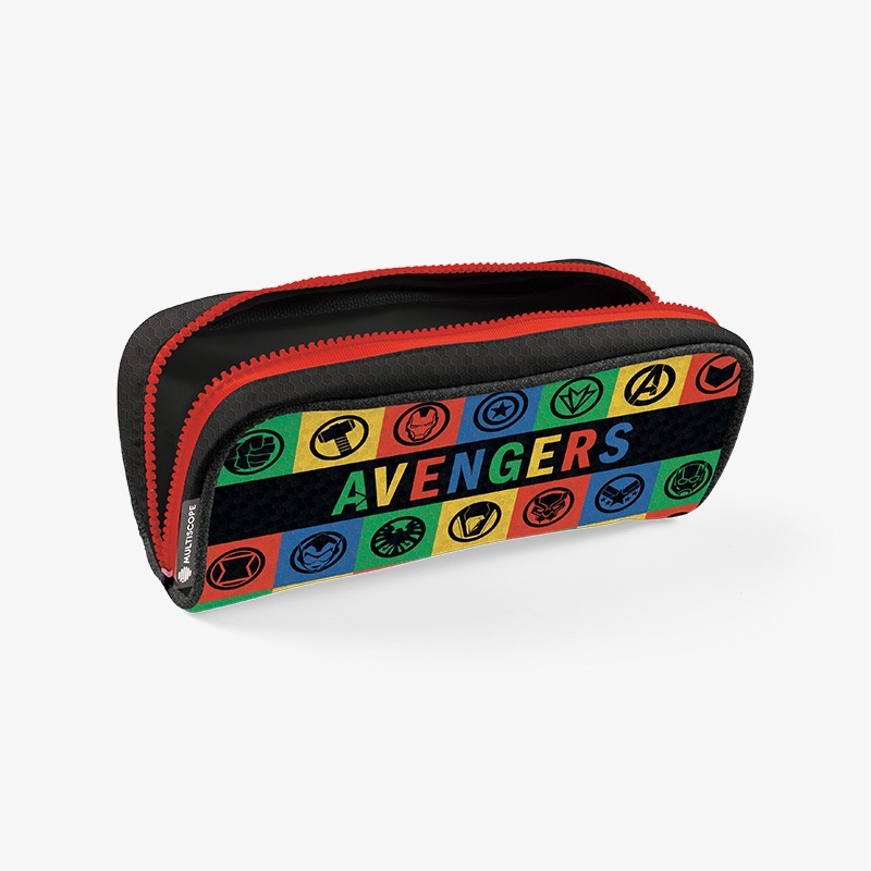 Canopla rectangular semi wide PVC con efecto Avengers - Image 3