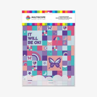 Separadores N°3 con solapas x 6 hojas It´s Ok!