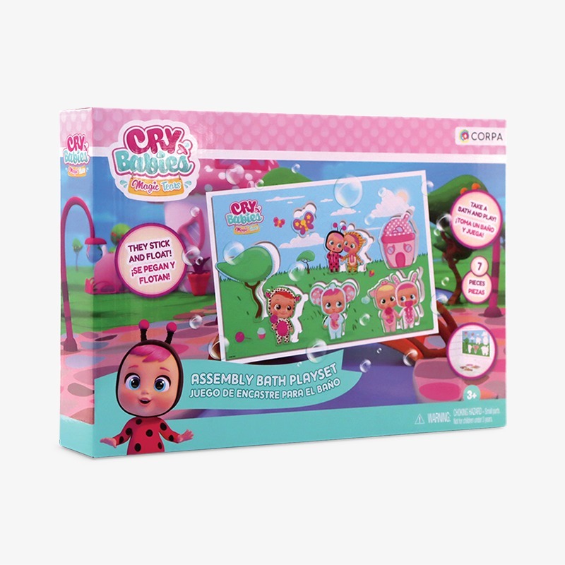 Juego de encastre para el baño Cry Babies