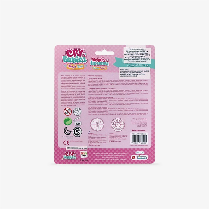 Pupa redonda Cry Babies - Imagen 3