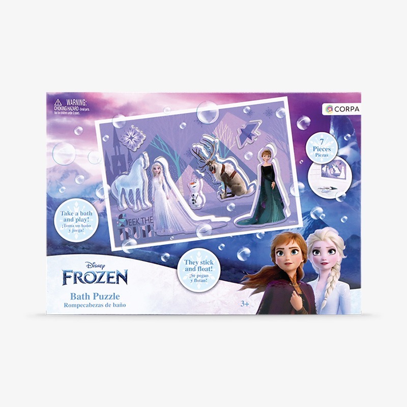 Rompecabezas de baño Frozen - Imagen 2