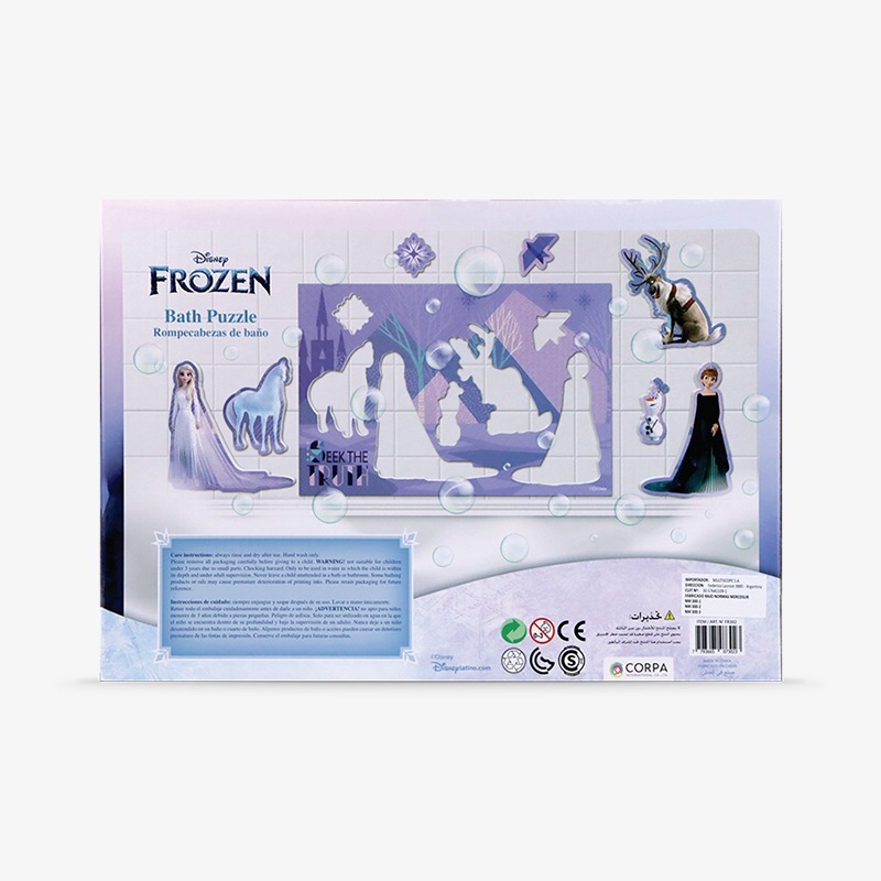 Rompecabezas de baño Frozen - Imagen 3