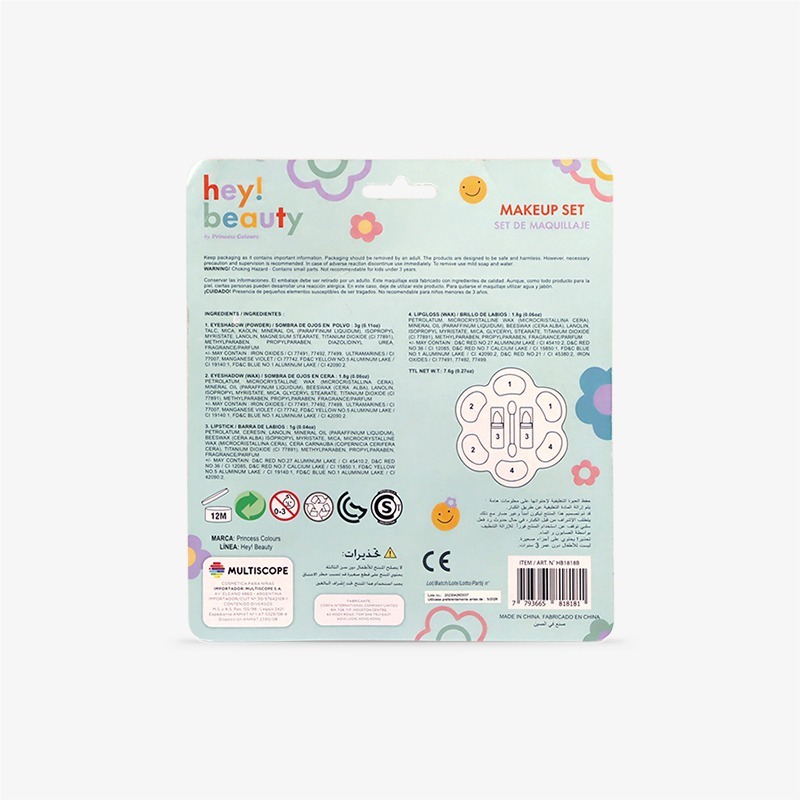 Set de maquillaje nube Hey! Beauty - Image 2