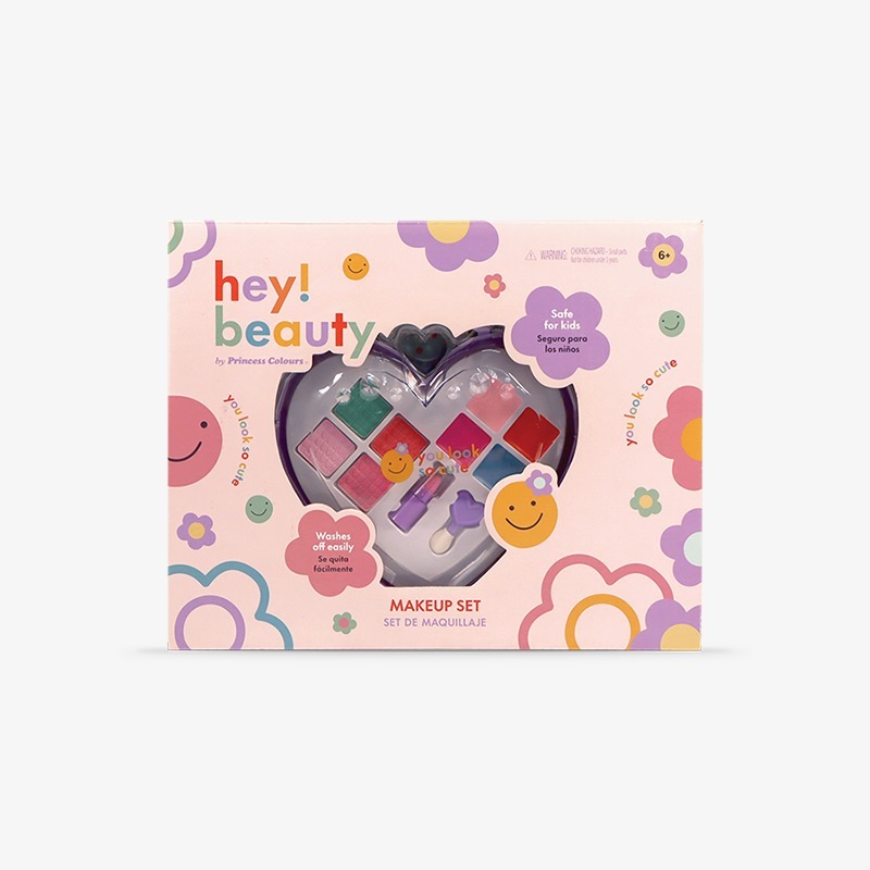 Corazón facetado con maquillaje Hey! Beauty - Image 2