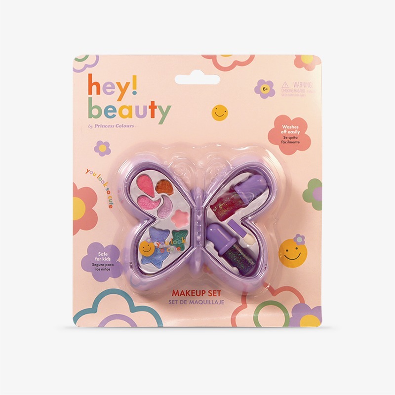 Set de maquillaje mariposa Hey! Beauty