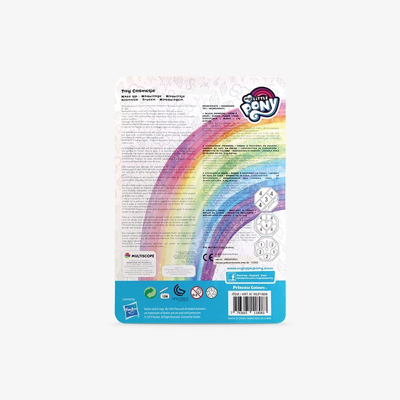 Pupa octogonal triple My Little Pony - Imagen 2