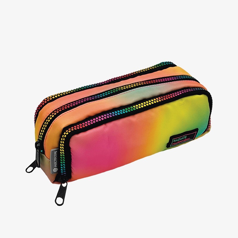 Canopla rectangular triple cierre tela Radiate Happiness