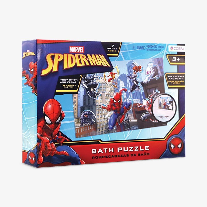 Rompecabezas de baño Spider-Man
