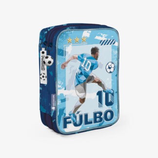 Canopla box 2 pisos jumbo PVC con relieve Football is Life