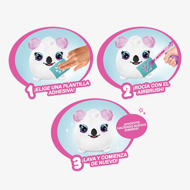 Airbrush plush Squishy pals paint Style 4 Ever - Image 6
