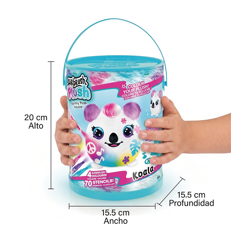 Airbrush plush Squishy pals paint Style 4 Ever - Image 9