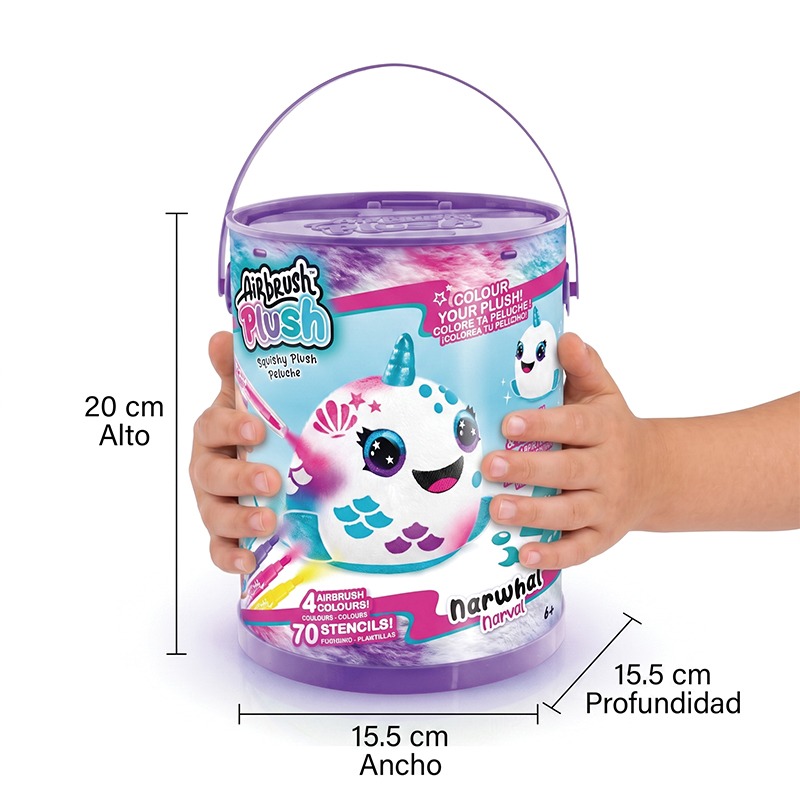 Airbrush plush Squishy pals paint Style 4 Ever - Image 17