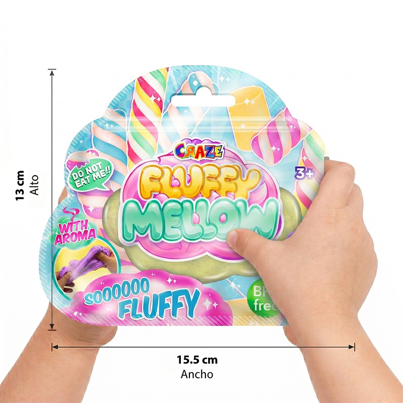 Masa esponjosa en bolsa reutilizables x 18u. Fluffy Mellow - Image 9