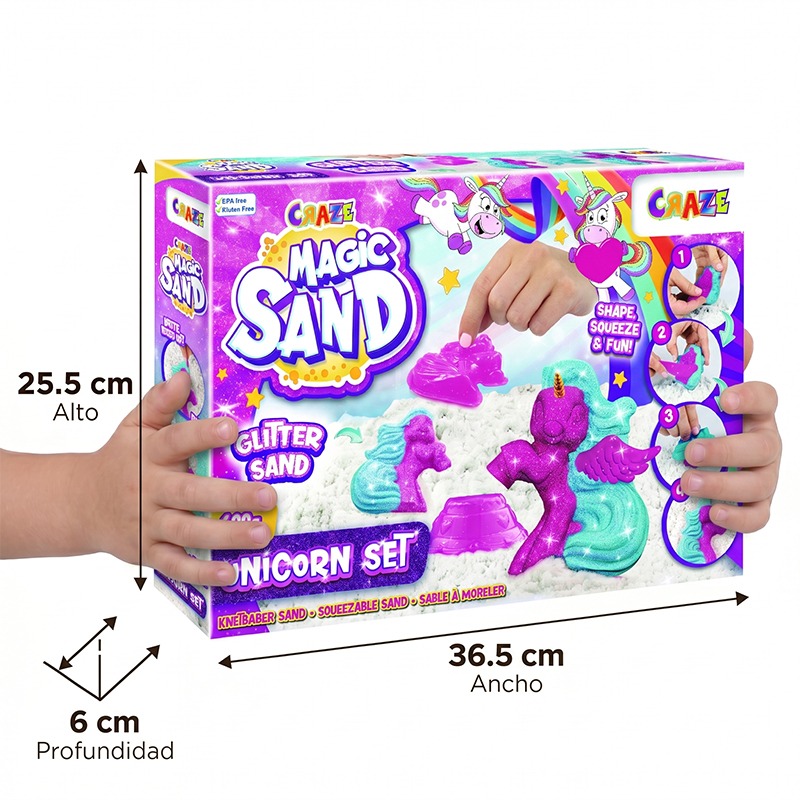 Magic Sand - Playset unicorn V2 - Image 4