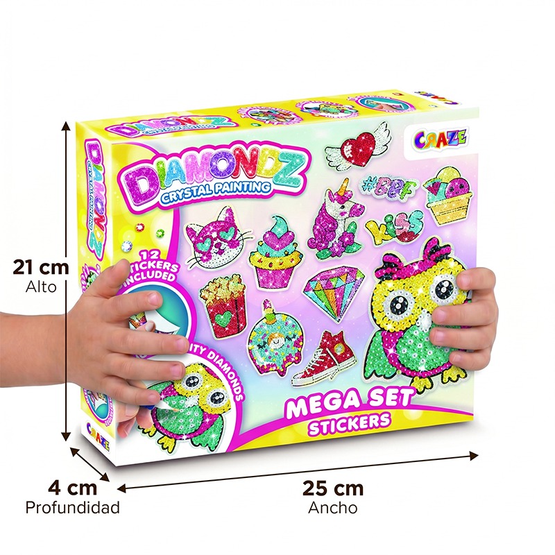 DiamondZ - Gemas autoadhesivas sticker caja mediana - Image 10
