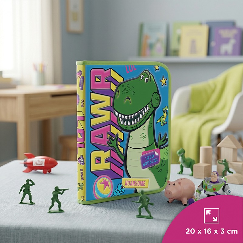 Canopla 1 piso con bolsillo PVC con relieve Toy Story - Image 4