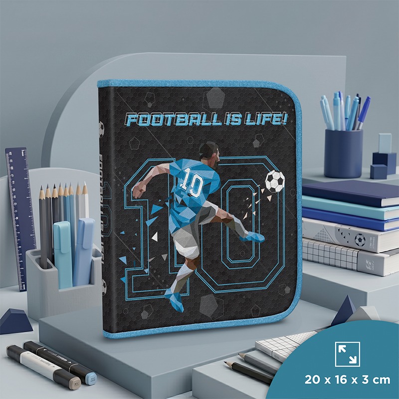 Canopla 1 piso PVC con efecto Football is Life - Image 4