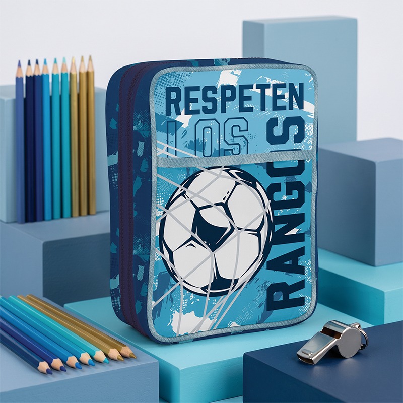 Canopla box 2 pisos jumbo PVC con relieve Football is Life - Image 6